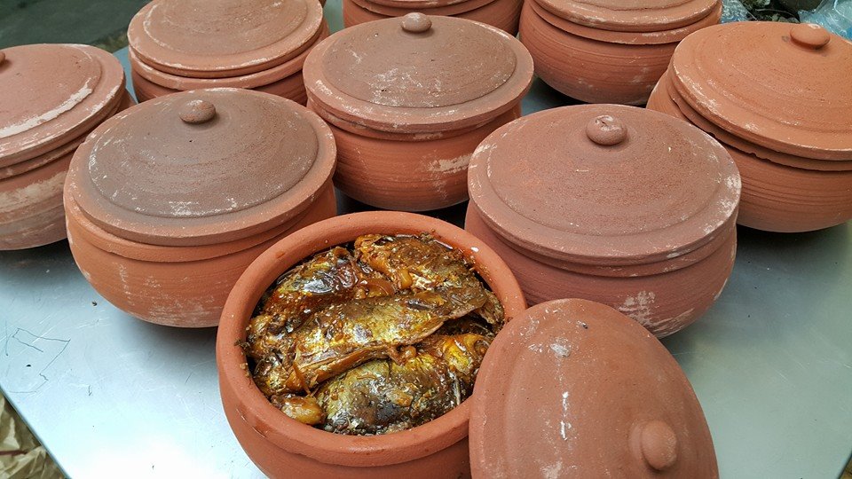 niêu cá diếc kho ngon