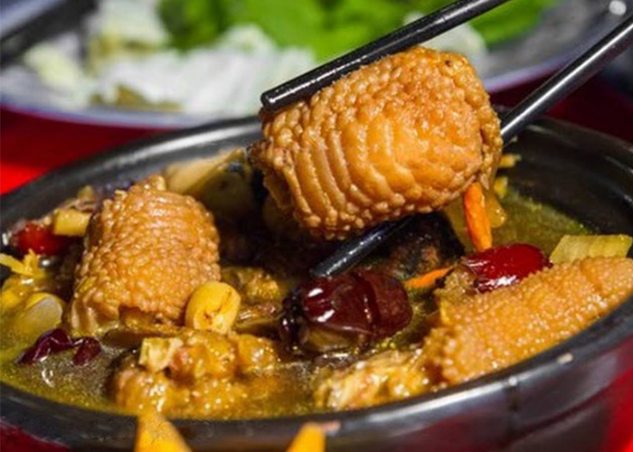 Chân gà đông tảo hầm thuốc bắc2