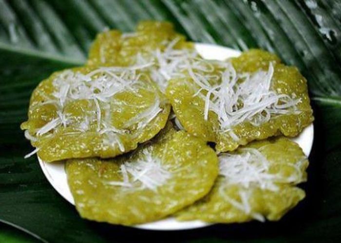 Cốm xào dừa ngon