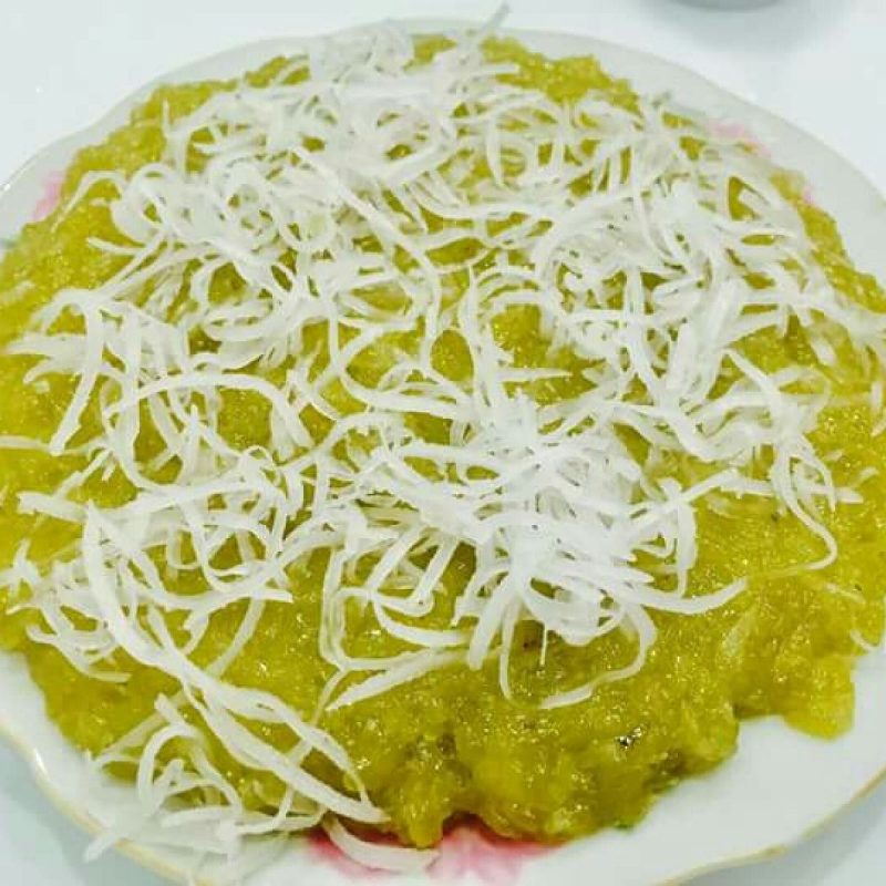 mua cốm xào dừa thơm ngon
