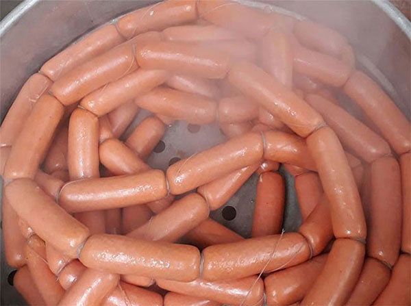 vỏ collagen làm xúc xích