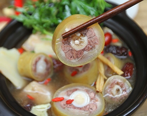 Set đuôi bò hầm thuốc bắc bán sẵn