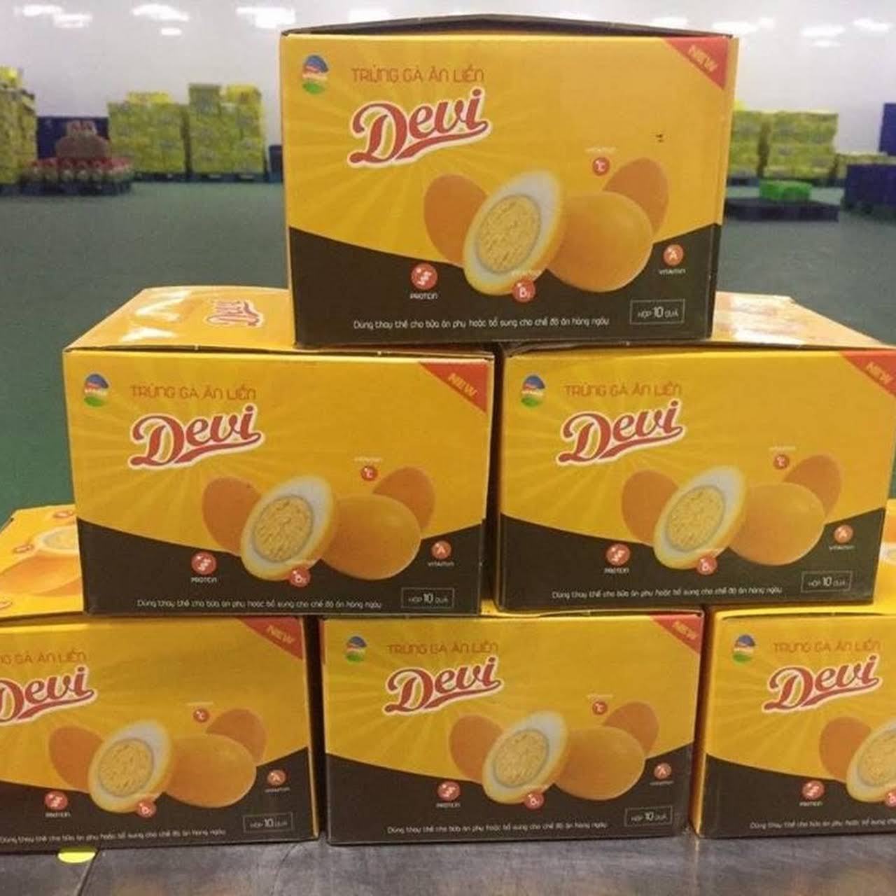 Trứng gà ăn liền