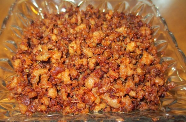 Mắm tép chưng thịt ngon