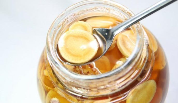 Sâm ngọc linh ngâm mật ong