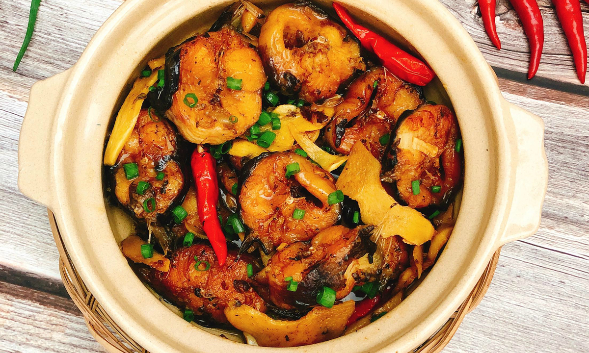Quả chay kho cá