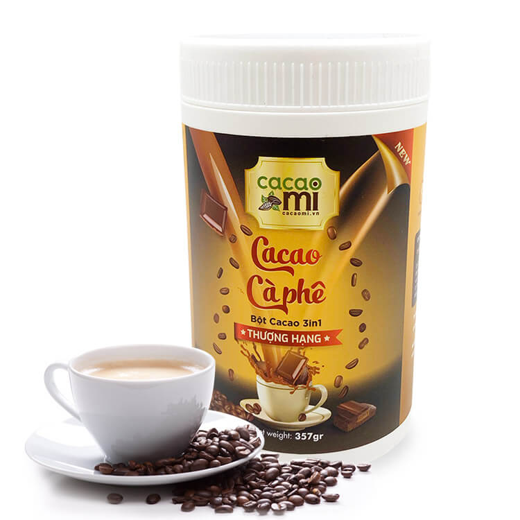 Bột cacao cà phê - Sự kết hợp hoàn hảo