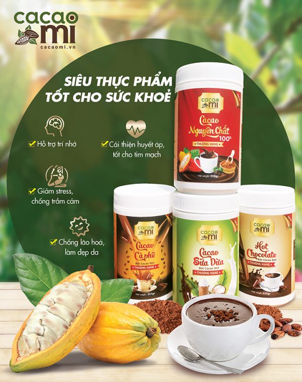 Những lợi ích khi uống cà phê ca cao