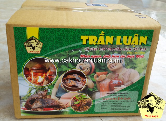 cá kho làng Vũ Đại thương hiệu Trần Luận