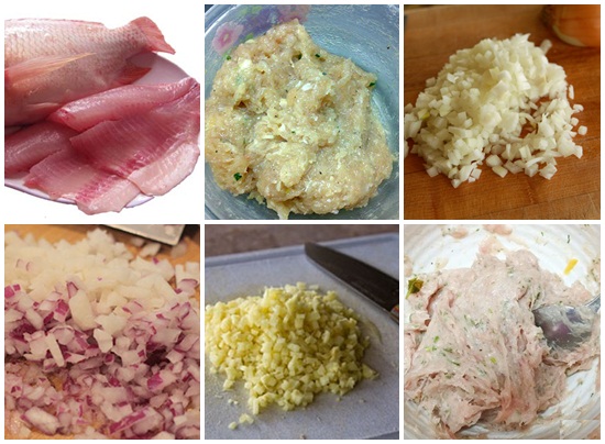 Trình tự làm món chả cá diêu hồng