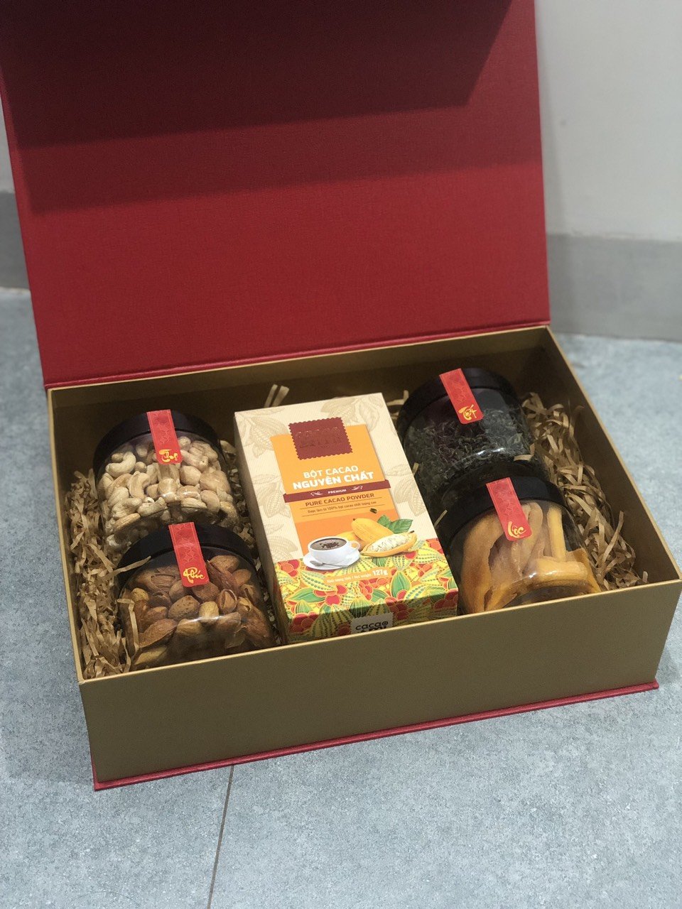 hop qua co bot cacao