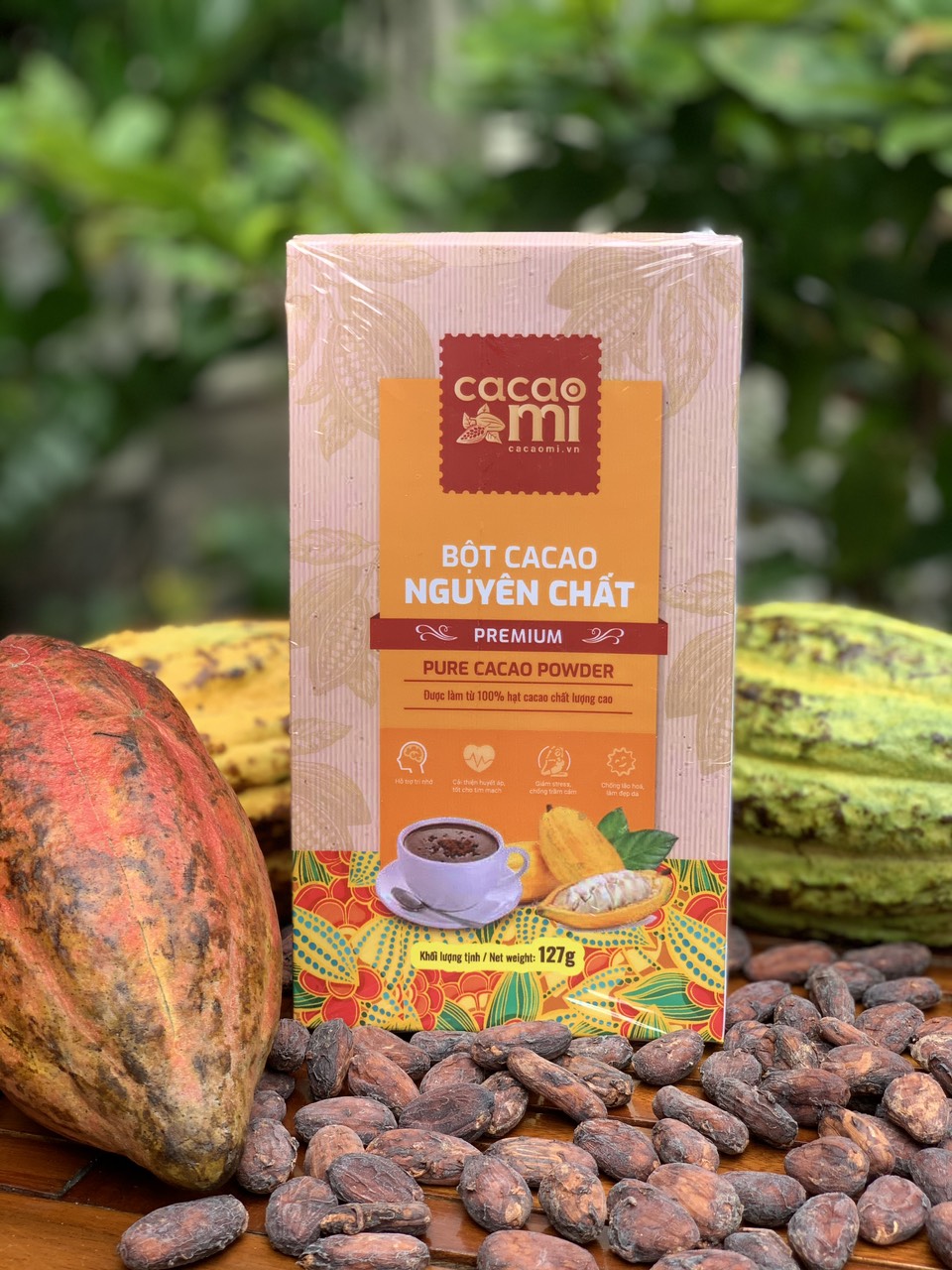 hop cacaomi nguyen chat premium 127gr