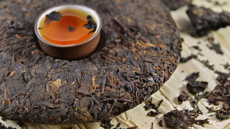 Trà  phổ Nhĩ Trung Quốc - 1000k/bánh