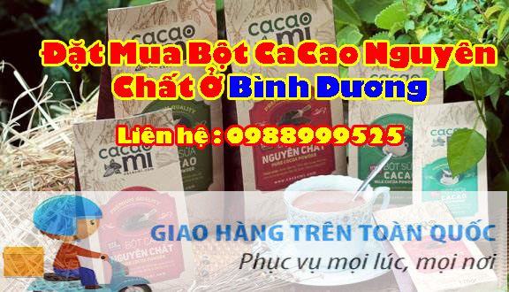  Mua bột Cacao nguyên chất ở Bình Dương