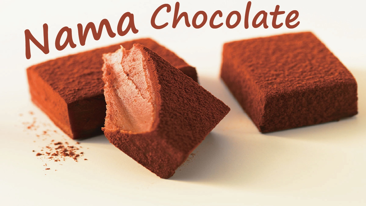 Hướng dẫn làm chocolate tươi ( Nama chocolate )