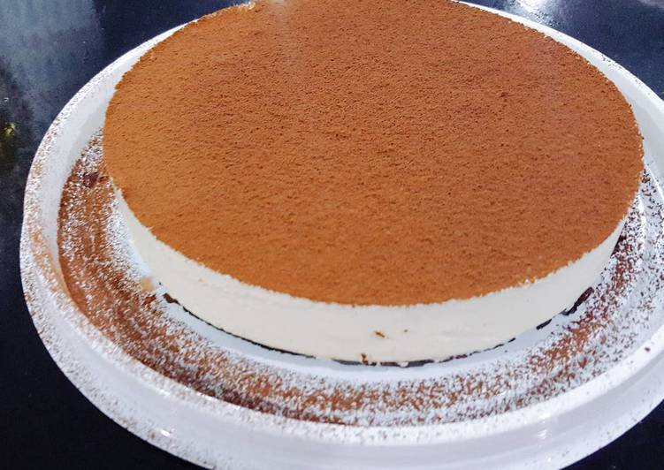 bánh phô mai phủ cacao