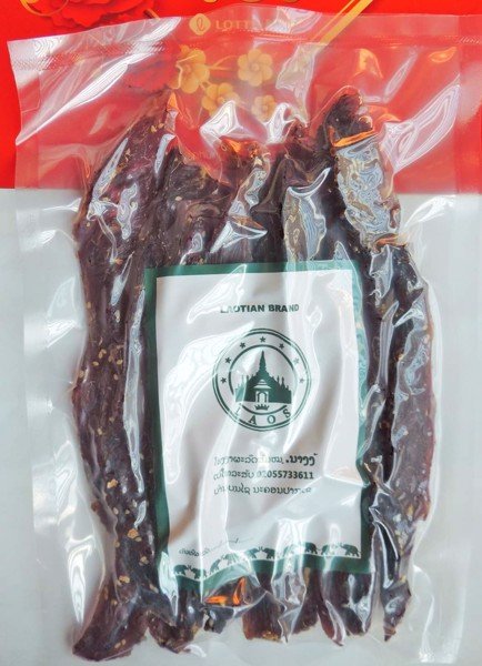 Giới thiệu về đặc sản thịt bò khô Lào 