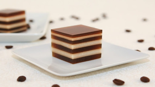 Cách làm rau câu dừa cacao