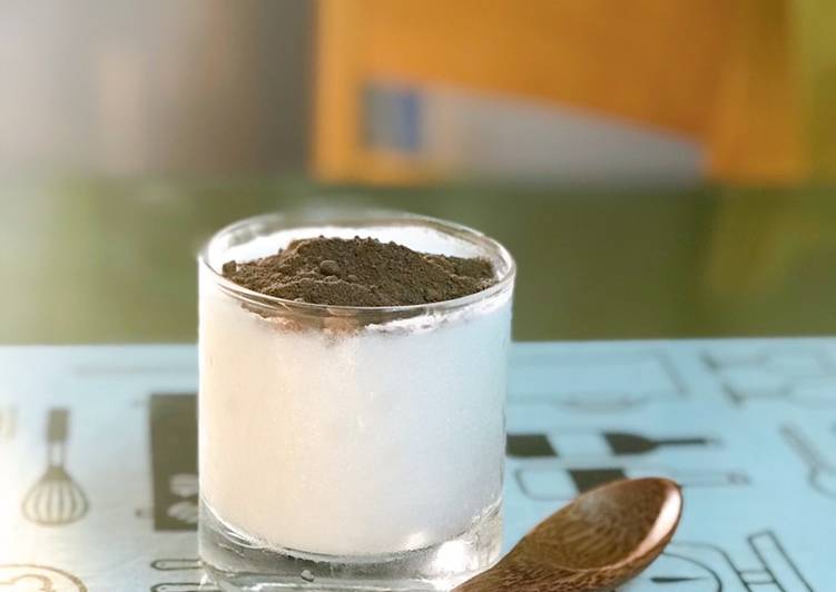 Hướng dẫn làm sinh tố dừa cacao