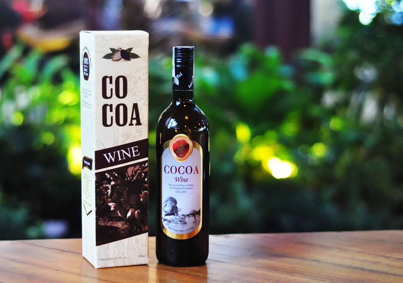 Sử dụng rượu vang ca cao