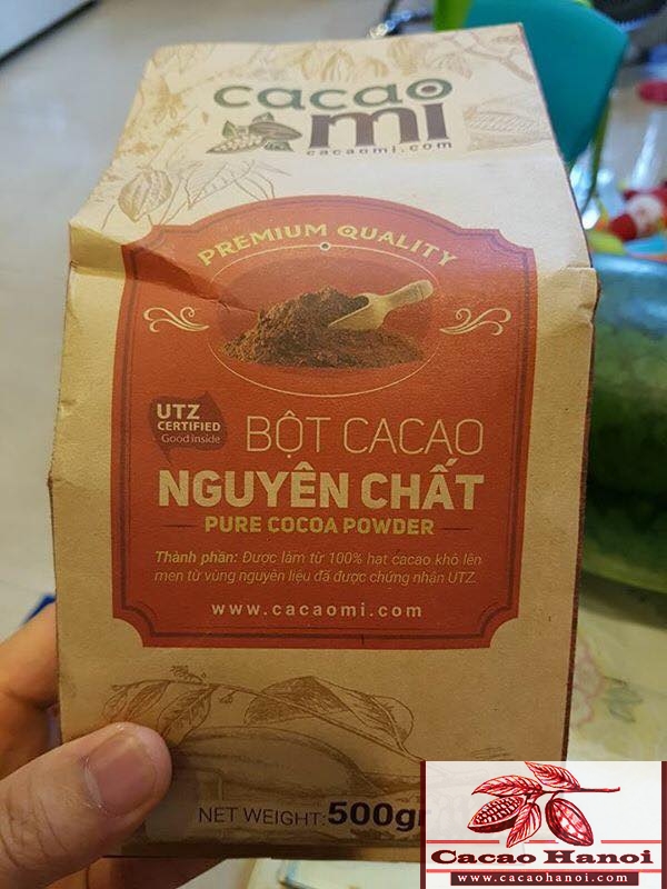 ship bột cacao nguyên chất