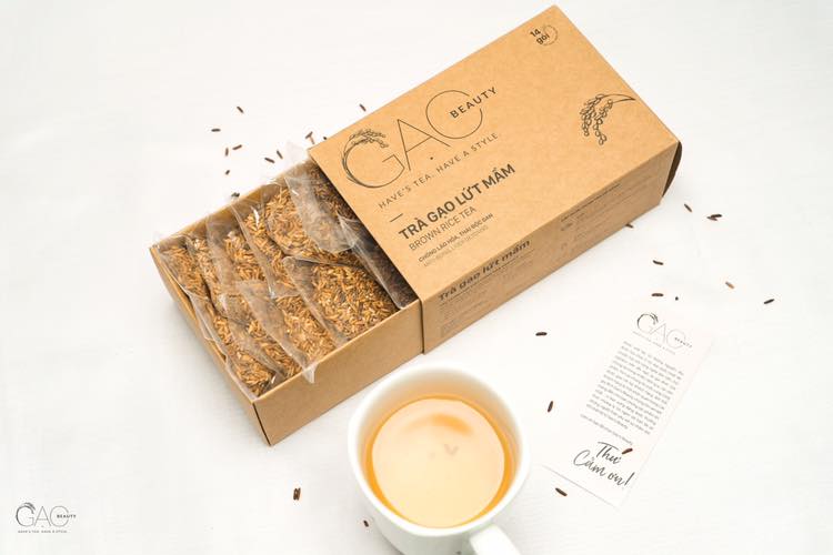 trà gạo lứt 